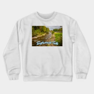 Taughannock Falls Tompkins County New York Crewneck Sweatshirt